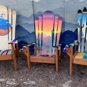 Assorted Arizona Ski Chairs