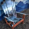 Monochromatic Desert Cactus hybrid ski/snowboard chair