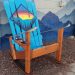Mountain Night Sky Hybrid Chair