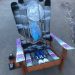 Mystic Moon Owl Hybrid Ski & Snowboard Adirondack Chair
