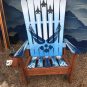 USAF Air Force Fighter Jets Themed Adirondack Ski Chair