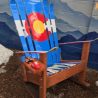 Colorado Flag Adirondack Hybrid Ski & Snowboard Chair