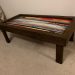 Dark Walnut Ski Coffee Table