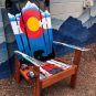 Colorado Bear Silhouette Hybrid Ski Snowboard Chair