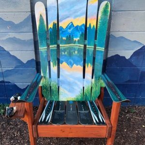 Grand Teton Nation park Hybrid Ski & Snowboard Chair