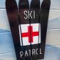 Ski Patrol Hand Painted Ski Wall Art