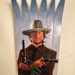 Clint Eastwood themed Ski wall art