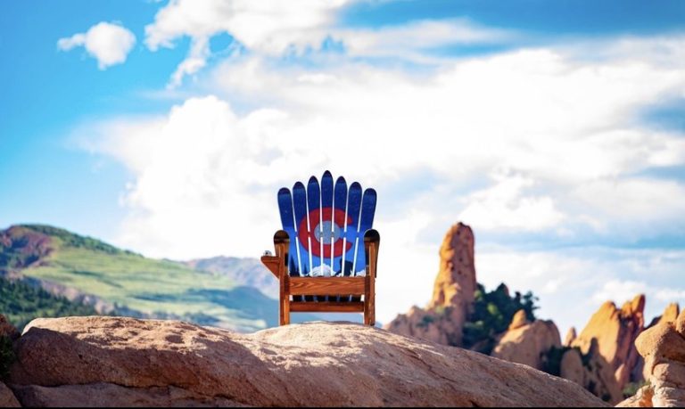 Colorado Bigfoot Adirondack Ski Chairs