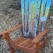 Columbine forest mural Adirondack hybrid snowboard ski chair