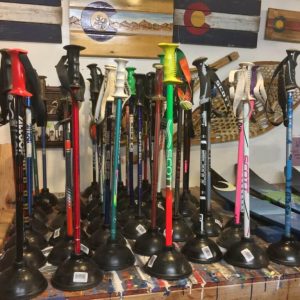 Assorted Ski Pole Plungers