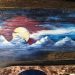 Colorado Night Mural Barnwood Flag (medium)