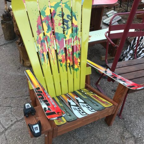 IMG_5267-e1520963996657 Bob Marley Art Adirondack Ski Chair