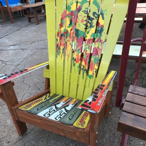IMG_5270-e1520964010443 Bob Marley Art Adirondack Ski Chair