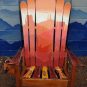desert cactus Adirondack hybrid ski/snowboard chair