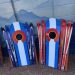 Colorado Flag Ski & Snowboard Corn Hole Set