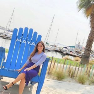 Extra large Adirondack blue chair