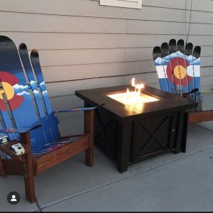 Hybrid Colorado Adirondack ski/snowboard chairs