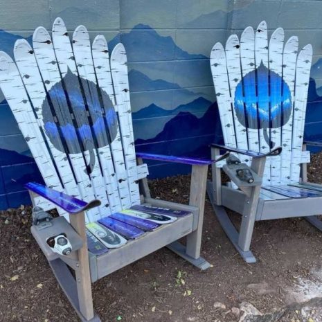 Aspen Tree Mountain Adirondack Ski Chair