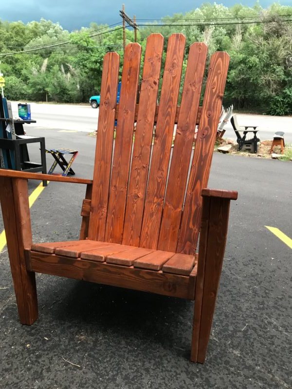 Making a Giant Adirondack Chair