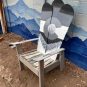 Grey Colorado Flag Ski & Snowboard Chair