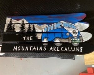 The Mountains Are Calling Wall Art