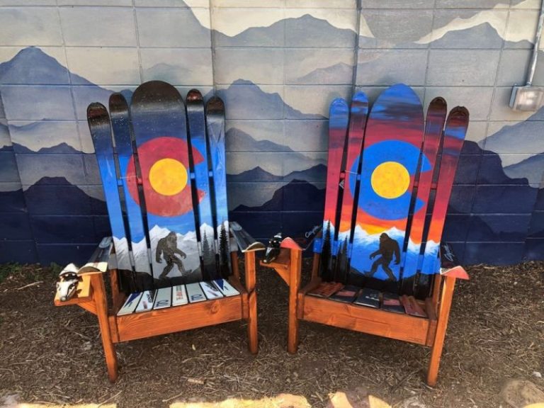 Sasquatch Hybrid Sunset Mural Chairs – Set of 2