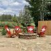 Swiss Adirondack ski chairs