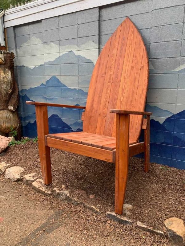 72 or 84 (6 or 7 feet) Tall Giant Oversized Custom STAINED Adirondack  chair
