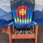 Northern Lights Colorado Ski Rocking Chair