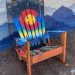Northern Lights Colorado Ski Rocking Chair