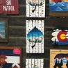 Aspen Ski Mural Wall Art