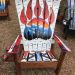 Aspen Bear Claw Mural Sunset Chair