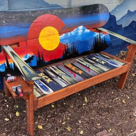 Screensho011-e1634769581496 Moose silhouette Colorado mountain snowboard bench