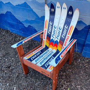 Vintage/retro Alpine Ski Chair (pick your colors)