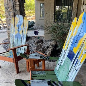 "The Lookout at the Aspen Grove" Chair