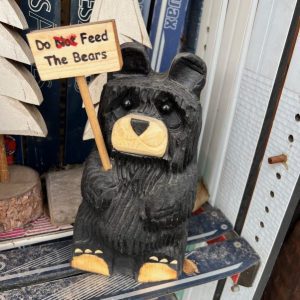 Small Carved Wooden Bears