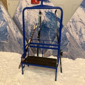 Customizable Powder Coated 2-person Replica Chairlift Bench
