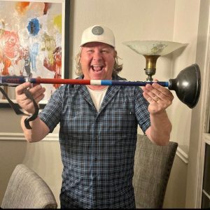 Ski Pole Plunger - (Request a color)