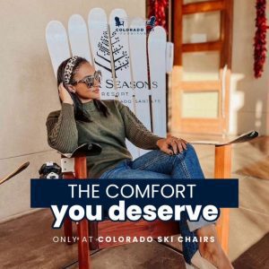 Custom w/your Logo Ski Chair